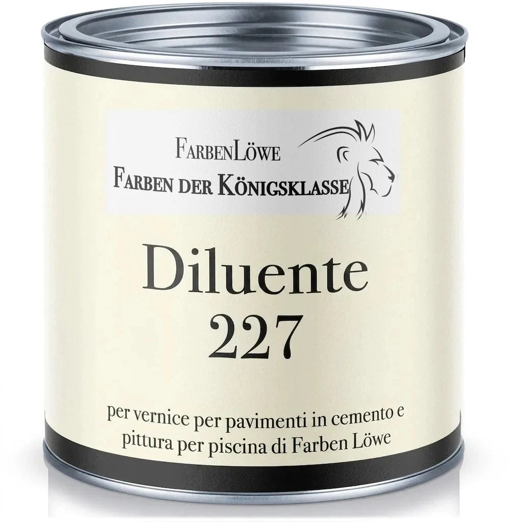 Diluente 227 Farben Löwe per pittura per calcestruzzo e pittura per piscine
