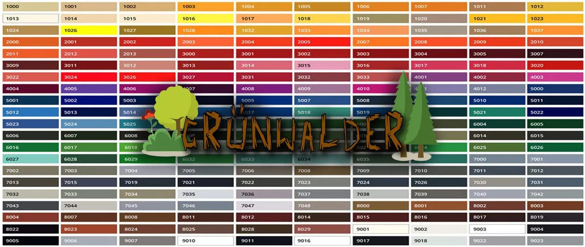 Grünwalder Smalto colorato - resistente alle intemperie e di alta qualità