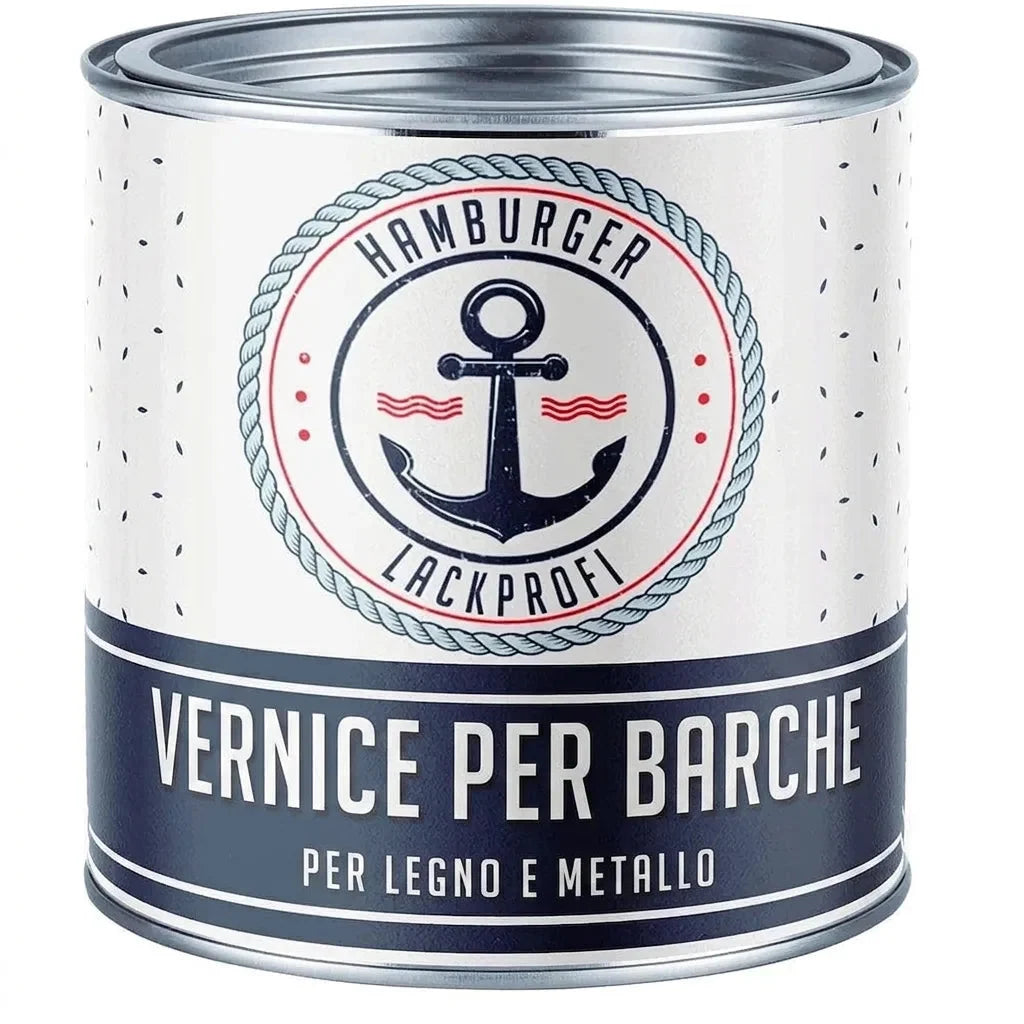 Vernice per barche set senza pensieri (X500) incl. accessori XXL - Hamburger Lack-Profi